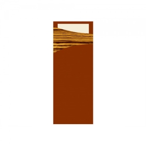 Duni 사세토 일회용 테이블세팅 고급 수저집 제브라노 100P(8.5x20cm)